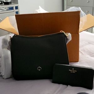Kate spade cross body bag and matching wallet